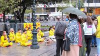 Greek practitioners at Syntagma Square