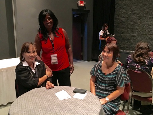 The organizers of the film festival pose for a photo with local Falun Gong practitioners, who answered audience questions about forced organ harvesting.