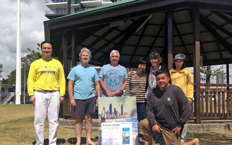 1 Community leader supports the practice site at Gold Coast, Queensland