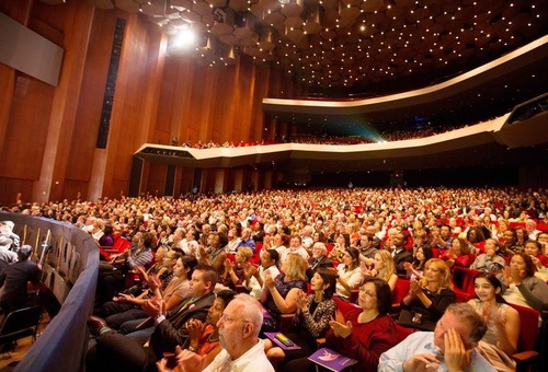 Shen Yun performance at the Jones Hall for the Performing Arts in Houston, Texas