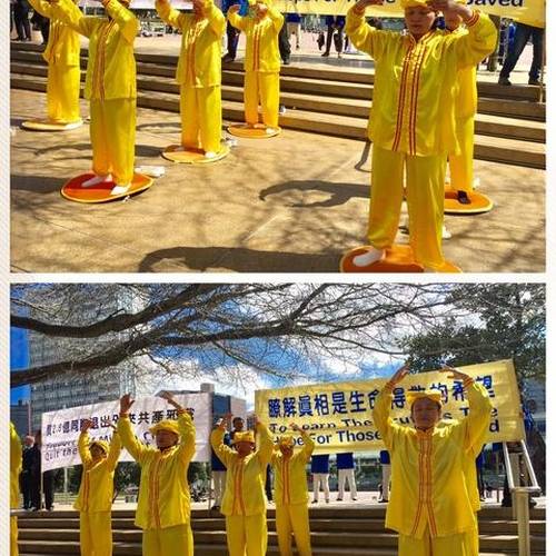 58f5bc1f1a1aa0a08b7b9eab20b17bfb Practitioners do the exercises together on Aotea Square in Auckland on September 23, 2017.