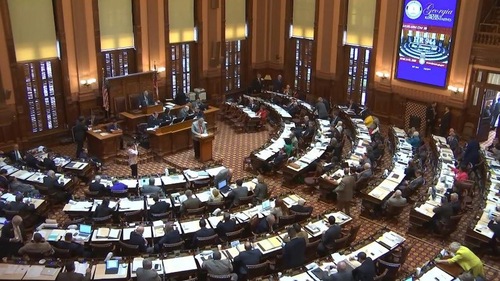 The Georgia House of Representatives passed House Resolution 944 to oppose the forced harvesting of organs in China on March 19, 2018.