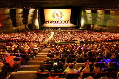 Shen Yun New York Company at the Palais des Congrès de Paris in Paris, France, on May 4, 2018.