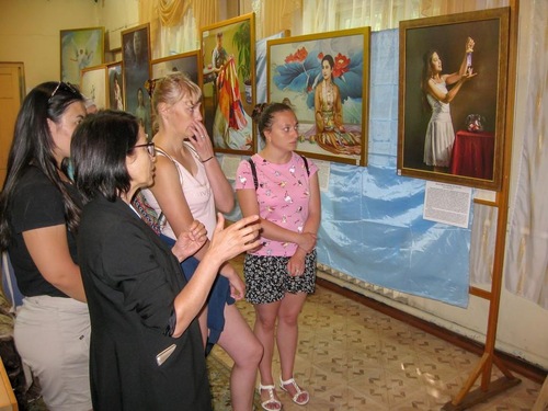 a942db8af3bcc89f351614c2c14084a7 Over 1,500 people visited the exhibition during its first week since July 16 at Arshan, Republic of Buryatia, Russia Federation.