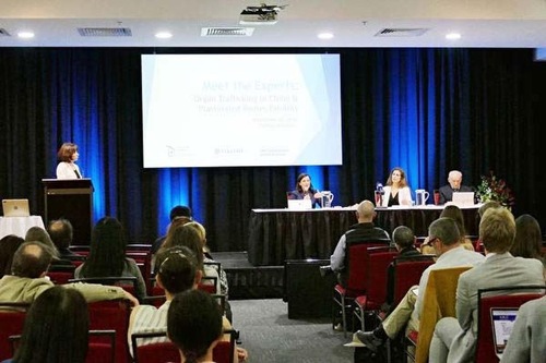 19f49c2b2bdb3025a06ef2a936556719 Public forum at Sydney Wesley Conference Centre after screening the documentary “Human Harvest” on the evening of September 19, 2018.