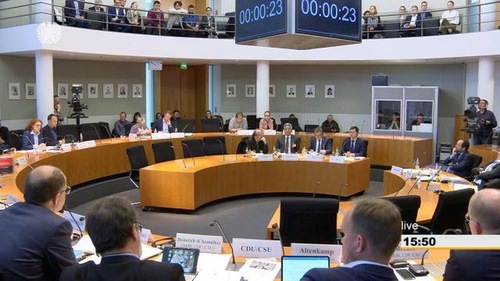 A hearing on the human rights situation of religious minorities in China was held on May 8 by the German Bundestag’s Committee on Human Rights and Humanitarian Aid.