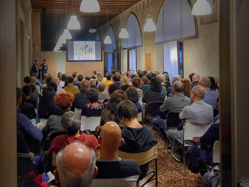 4e6e6d697904070450cfdcb15d555f87 The film screening in Thiene, Italy, on May 24, 2019.