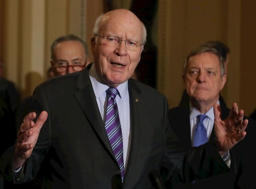 Vermont Senator Mr. Leahy calls on the Chinese government to end its persecution of Falun.