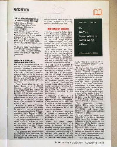 3a2838bebeb5f19285f7535a4738000a Book review by Peter Westmore in News Weekly on August 8, 2020.
