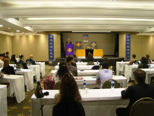 A Falun Dafa Experience Sharing Conference was held in Curitiba on September 3.