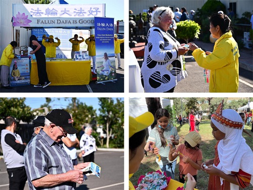 8486d1fdfeb8027d04fc6c29a4769c2f Practitioners introduced Falun Dafa to the public during two events in March in Melbourne.