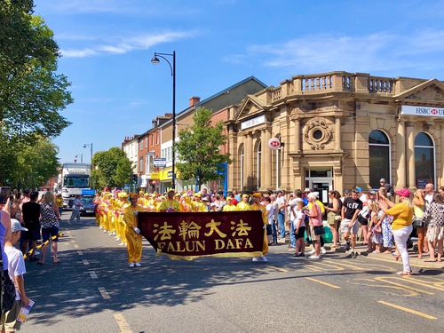 Practitioners in the UK participated in the carnival parade in Skegness on August 14.