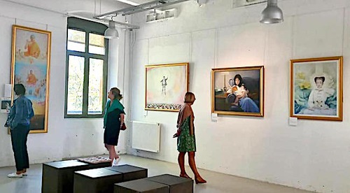 The Art of Zhen Shan Ren exhibition in the House of Associations, Toulouse