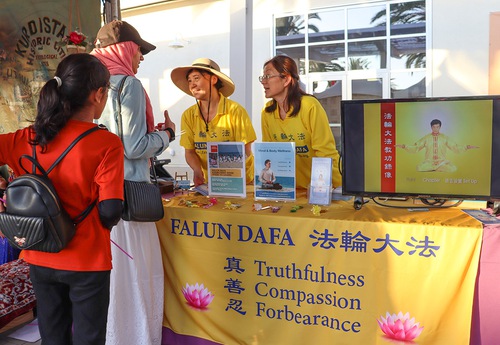 Practitioners participated in the 21st Irvine Global Village Festival
