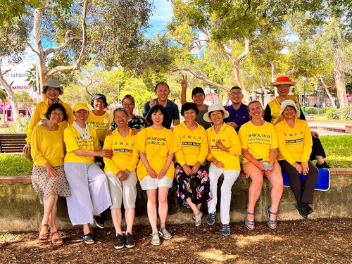 New Zealand practitioners introduce Falun Gong in New Caledonia during the 2022 Christmas holiday break