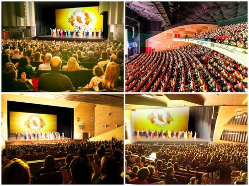 On Lunar New Year, January 22, Shen Yun’s eight touring companies simultaneously performed in cities in Europe, North America, and Asia. (Minghui.org)