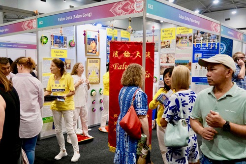 People asked about Falun Dafa and the suppression in China.