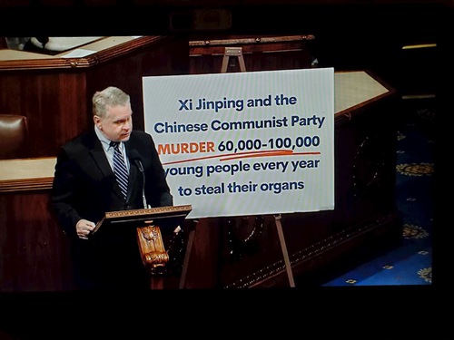 Rep. Chris Smith speaks on the House floor