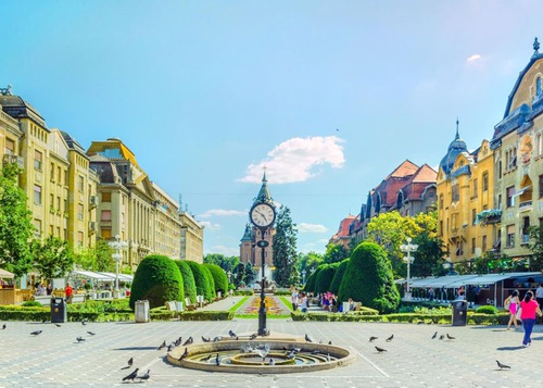 Timișoara’s Victory Square (Web photo)