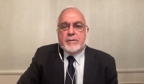 Abraham Cooper, Vice Chair of the United States Commission on International Religious Freedom (USCIRF), spoke during a press conference on May 1.
