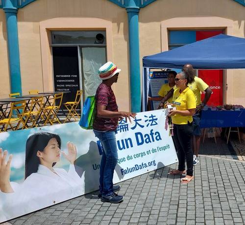 An information day event was held at Fort de France on Martinique Island.