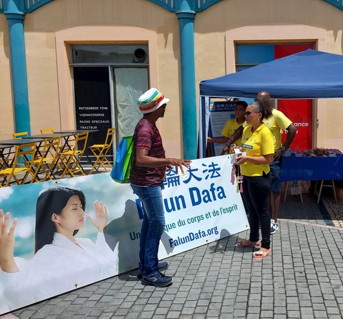 An information day event was held at Fort de France on Martinique Island.