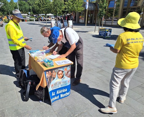 People signed a petition calling for an end to the persecution.