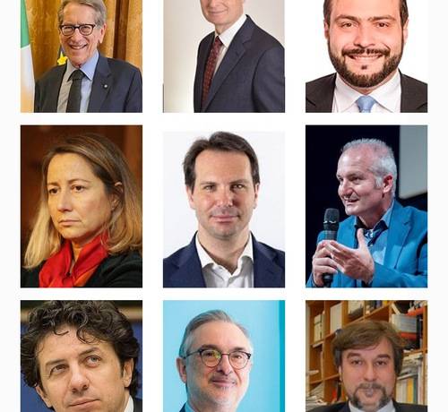 The following dignitaries sent letters (left to right, top to low): 
Giulio Terzi (Chairman of the European Union Policy Committee of the Italian Senate)
Lucio Malan (member of the Senate)
Fabio Massimo Castaldo (Member of the European Parliament, MEP, and former Vice-President of the European Parliament)
Elisabetta Zamparutti (former member of parliament)
Pietrangelo Massaro (Vice-President of Rome city council)
Igor Boni (President of Italian Radicals)
Marco Cappato (former MEP)
Giampiero Leo (President of the Association for Human Rights of Regional Council of Piemonte)
Marco Respinti (Director-in-Charge for Bitter Winter)