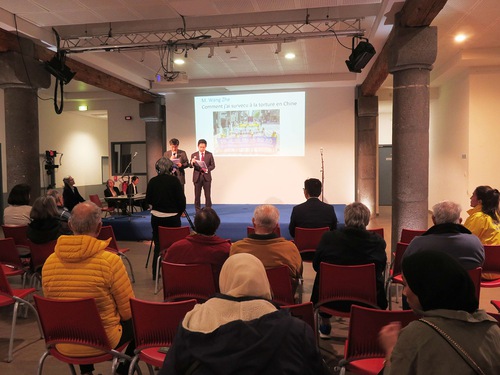 Practitioners held a seminar in Agde on the evening of November 28, 2023.