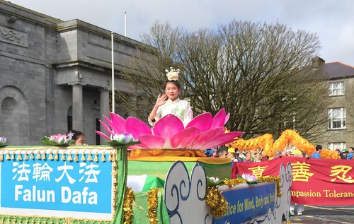 Practitioners were invited to participate in the National Day Parade in Galway.
