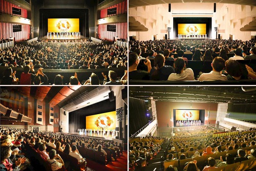 From March 26–April 20, Shen Yun New York Company presented 28 performances in six Taiwanese cities. Among the audience members were a number of tourists from mainland China, who expressed feeling moved and proud after seeing the show.