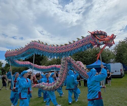 Susan Davidson’s photo of the dragon dance