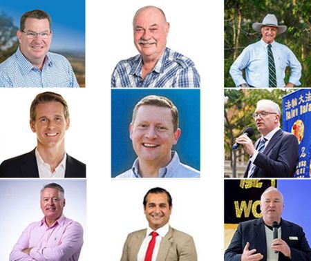 Elected Australian officials.
