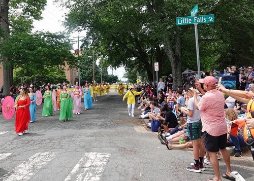 Practitioners participated in the Falls Church Memorial Day Parade on May 27, 2024.