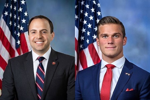 Texas congressman Lance Gooden (left) and former North Carolina congressman Madison Cawthorn (right) published statements condemning the CCP’s bomb threats targeting Shen Yun performances.
