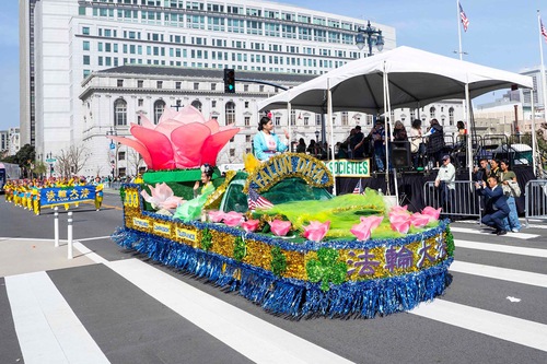 Practitioners participated in the St. Patrick’s Day Parade in San Francisco on March 15.