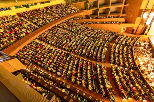 Shen Yun Touring Company at Le Corum in Montpellier, France, on the afternoon of March 25, one of Shen Yun’s 13 sold-out performances in Montpellier March 4–6 and March 23–30