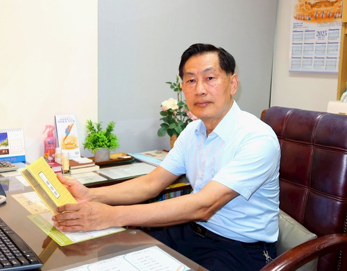 Dr. Wang Jinduo, a Falun Gong practitioner in Taiwan.