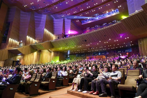 Opening ceremony of the fifth Seoul Larkspur International Film Festival at Yeouido in Seoul on May 30